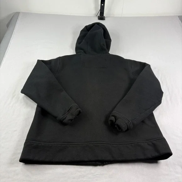 Alaskan Hardgear Hoodie Mens XL Black Full‎ Zip Heavyweight Casual Jacket - Picture 9 of 10